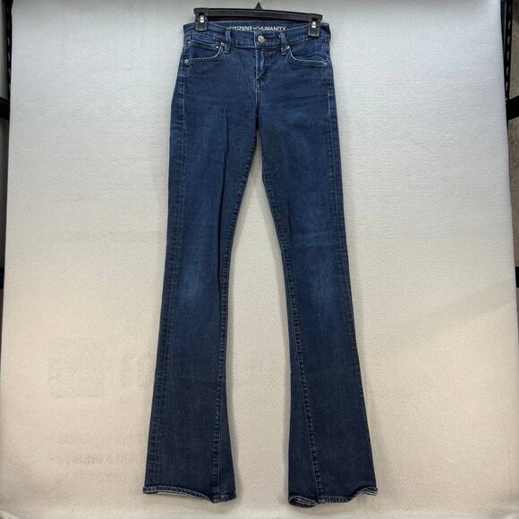 Citizens Of Humanity Denim - Citizens of Humanity Women's Morison Slim Boot Cut Jeans Size 25 Dark Wash